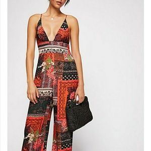 Free People Patch Jumpsuit